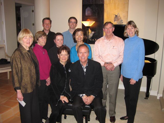 With adult students of Ellen Tryba Chen's in Saratoga, CA  1/31/09