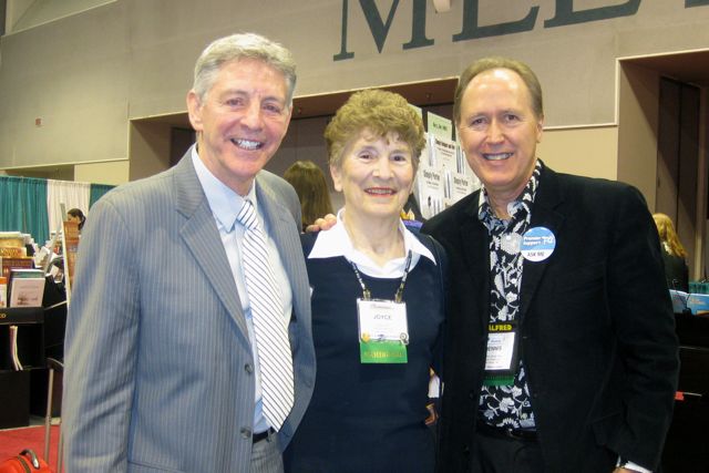 With Dan Coates and Joyce Grill, Alfred colleagues at MTNA in Albuquerque