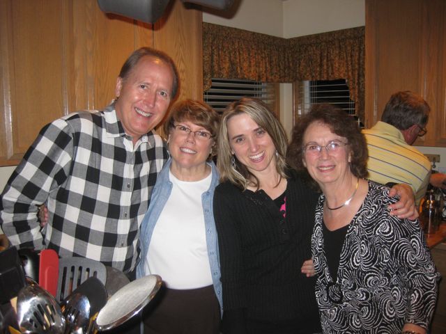 With Cheri Dyer, Amy Grinsteiner, and Mary Ellen Cavelti