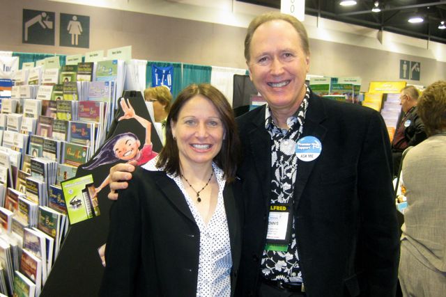 With Carol Matz, author of Famous and Fun series