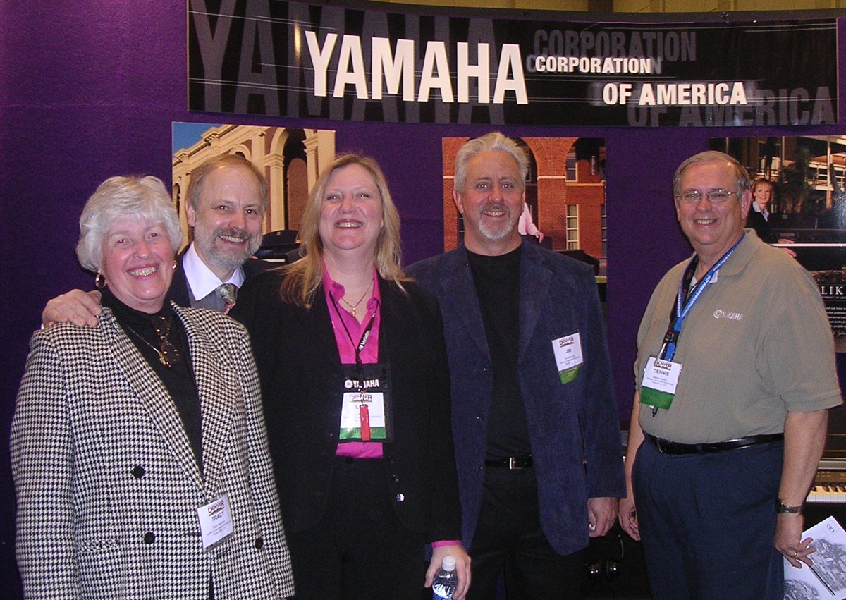 Yamaha Friends: Sue Downs, George Litterst, Lori Frazer, Jim Levesque, Dennis Stanfill